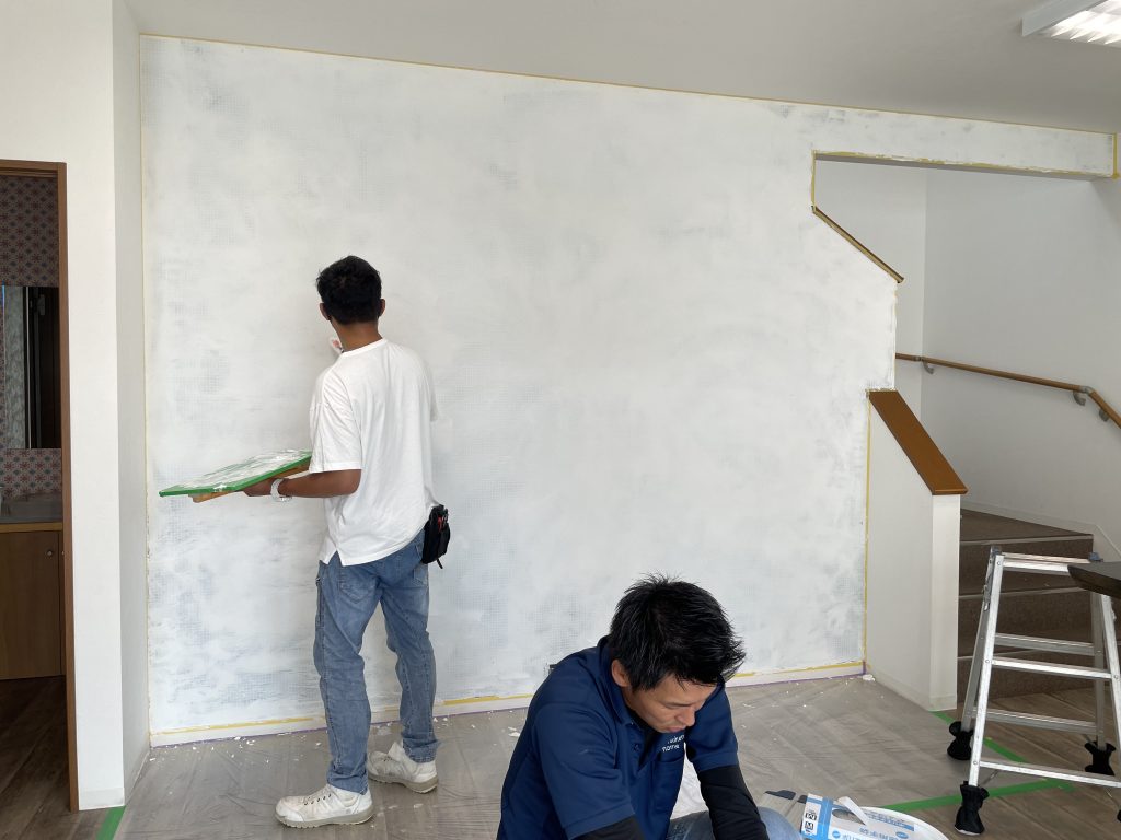 ＃ナコログ12『漆喰ＤＩＹしてみた』