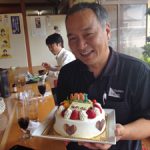 社長に続いて！