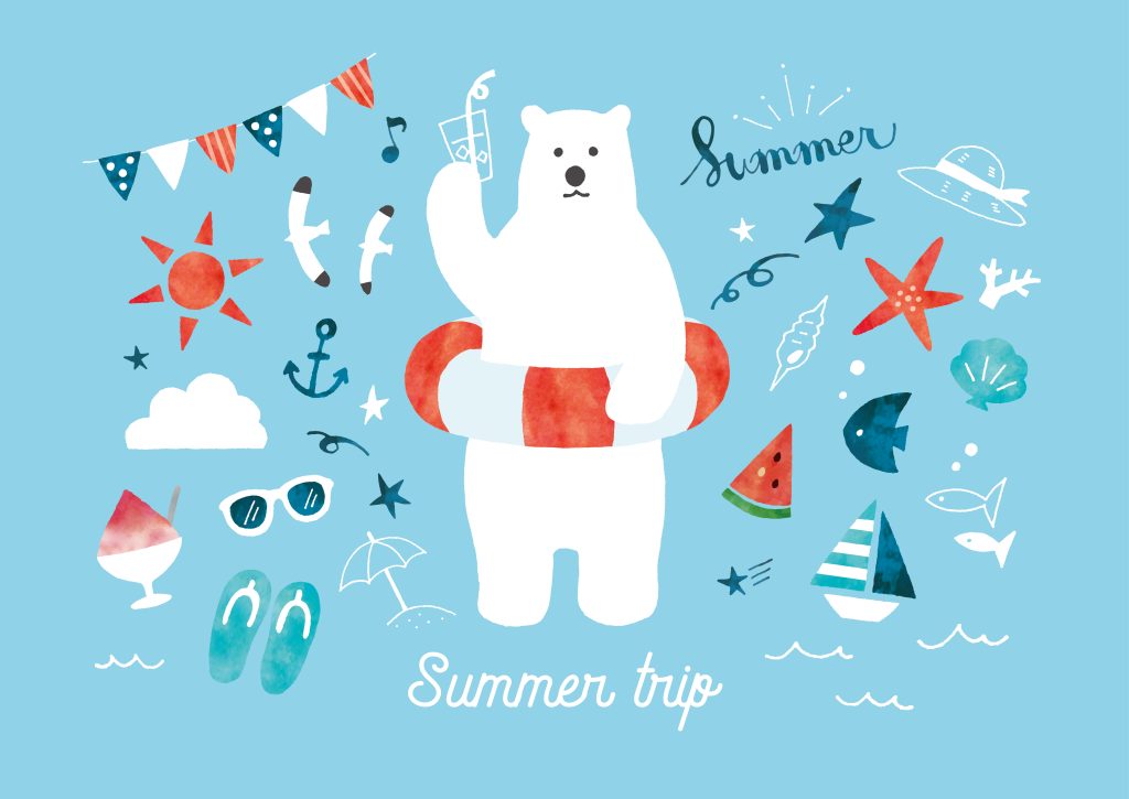 🍉夏季休業のお知らせ🎐