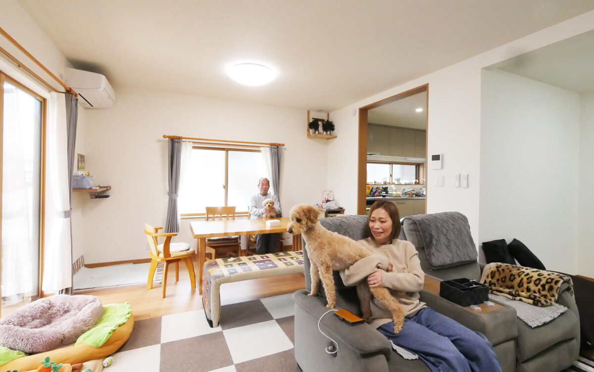 築60年の住まいを快適に大変身！愛犬と過ごす温かな住まいへ
