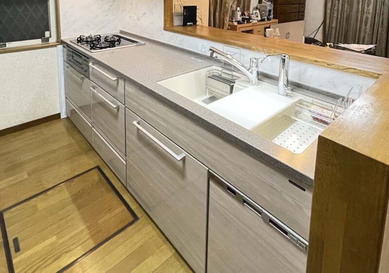 26年間使い込んだキッチンをリニューアル