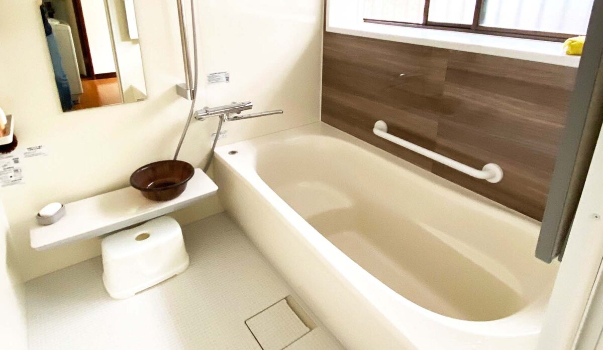 あったかシステムバスで入浴時間が快適に！