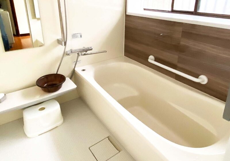 あったかシステムバスで入浴時間が快適に！